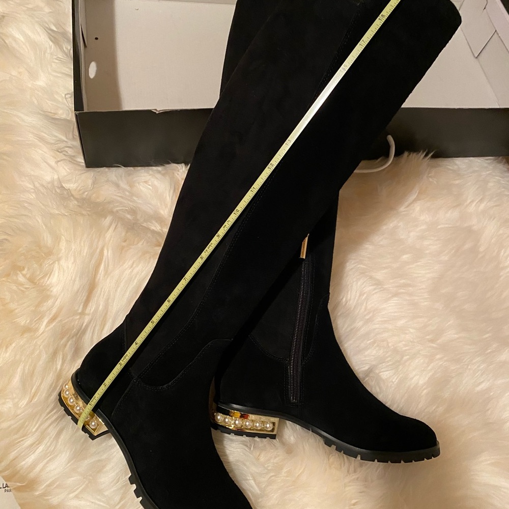 Karl Lagerfeld Paris knee high boots